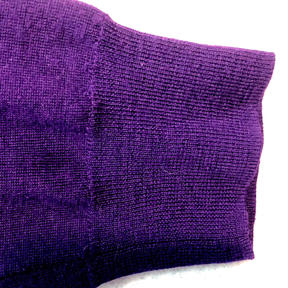 Ralph Lauren Purple Label Womens Size Large V-Neck Merino Wool Pullover Sweater - Picture 6 of 10